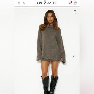 SNDYS WINNIE SWEATER in ASH - NWT